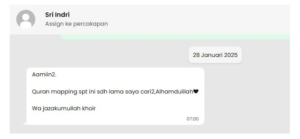 Testimoni produk Quran Roadmap